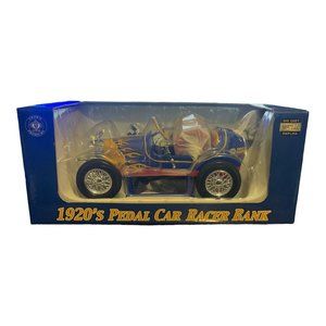 Crown Premiums Die Cast NAPA 1920's Pedal Car Racer Bank NIB
